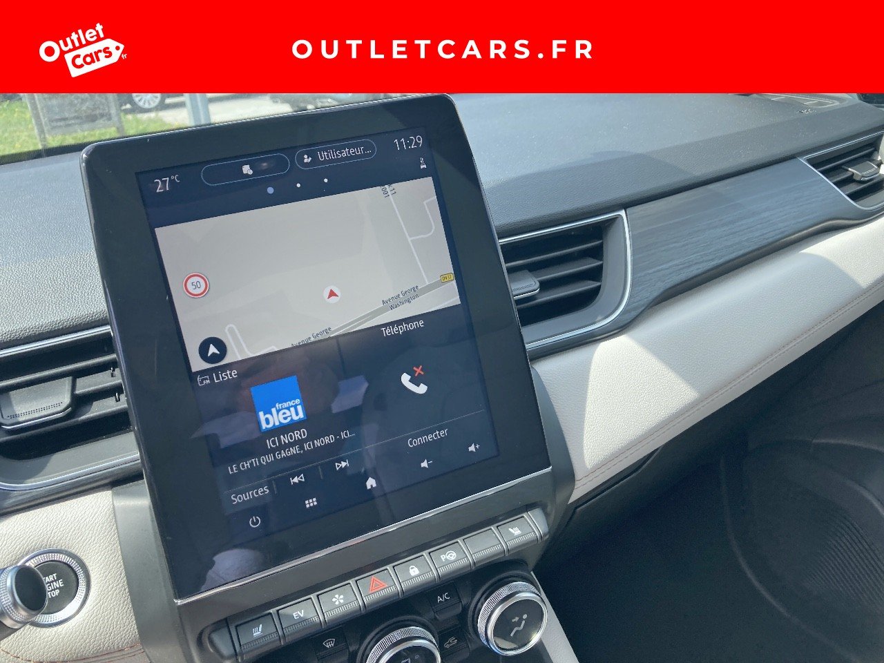 Voitures occasions RENAULT CAPTUR Initiale Paris Béthune