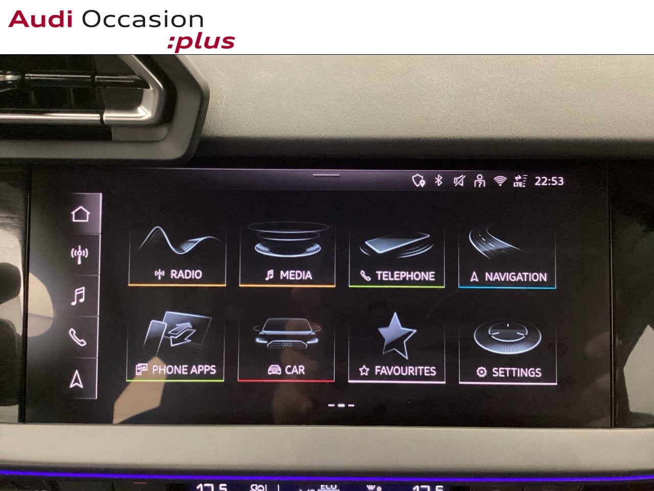 Voitures occasions Audi A3 Sportback S line Nice