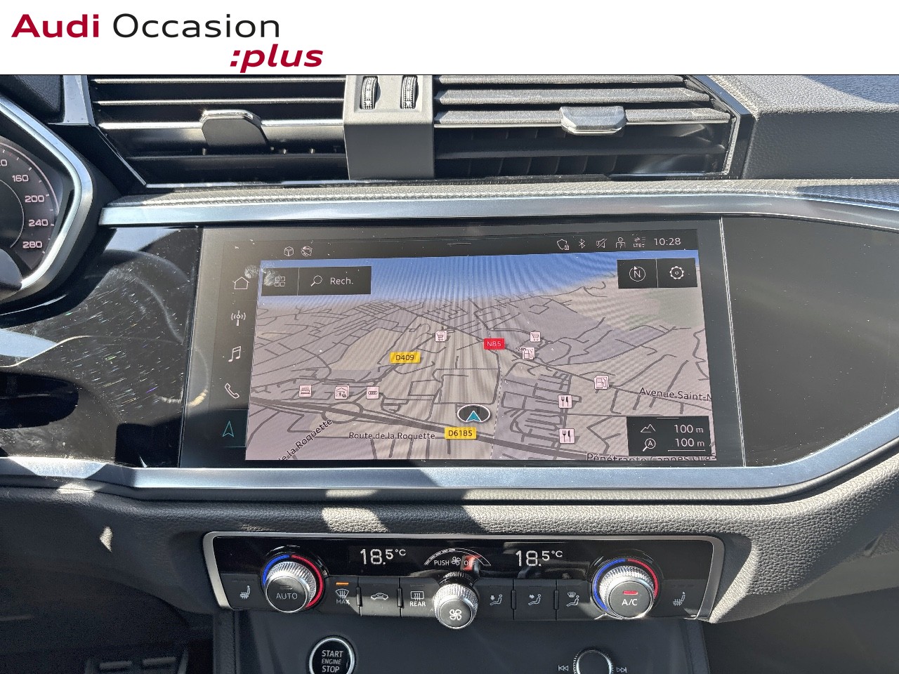 Voitures occasions Audi Q3 Sportback Black Edition Mougins