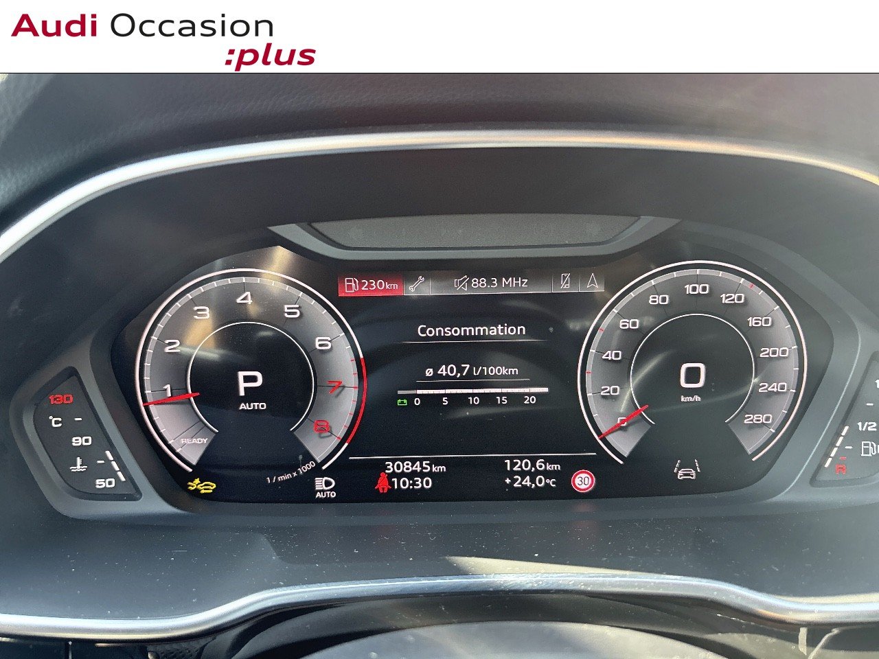 Voitures occasions Audi Q3 Sportback Black Edition Mougins