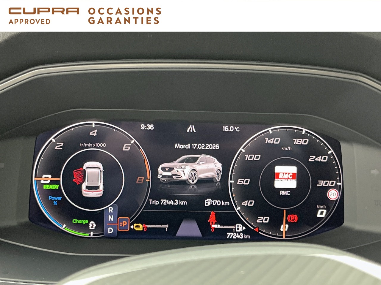 Voitures occasions CUPRA FORMENTOR VZ Orvault