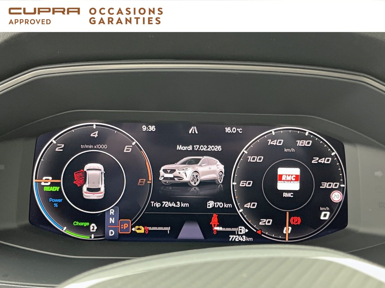 Voitures occasions CUPRA FORMENTOR VZ Orvault