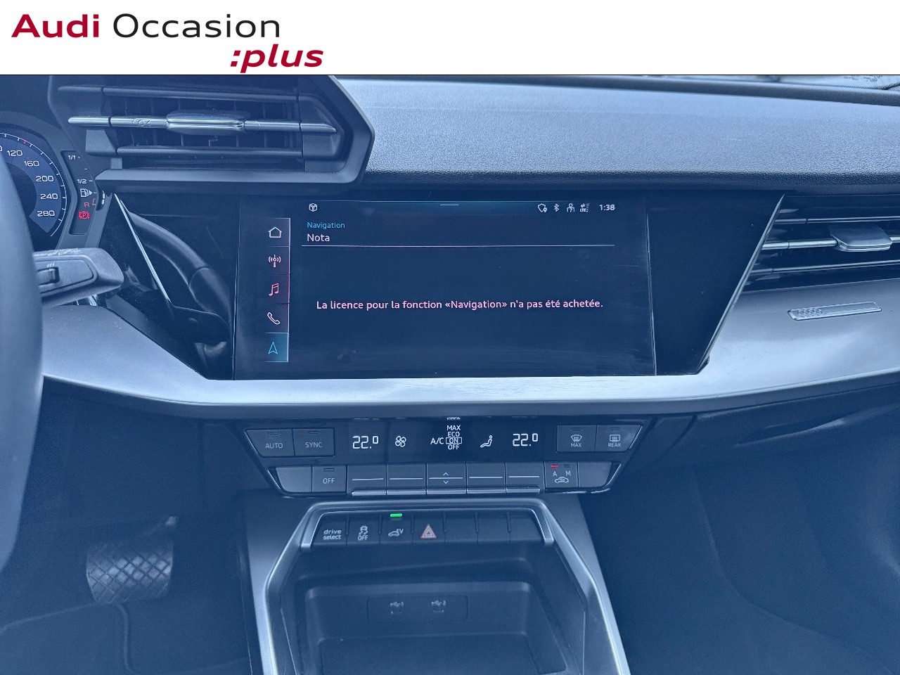 Voitures occasions Audi A3 Sportback Design Rivery