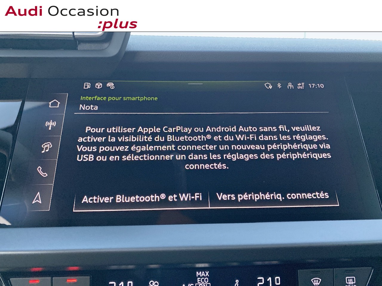 Voitures occasions Audi A3 Sportback S line Cesson-Sévigné