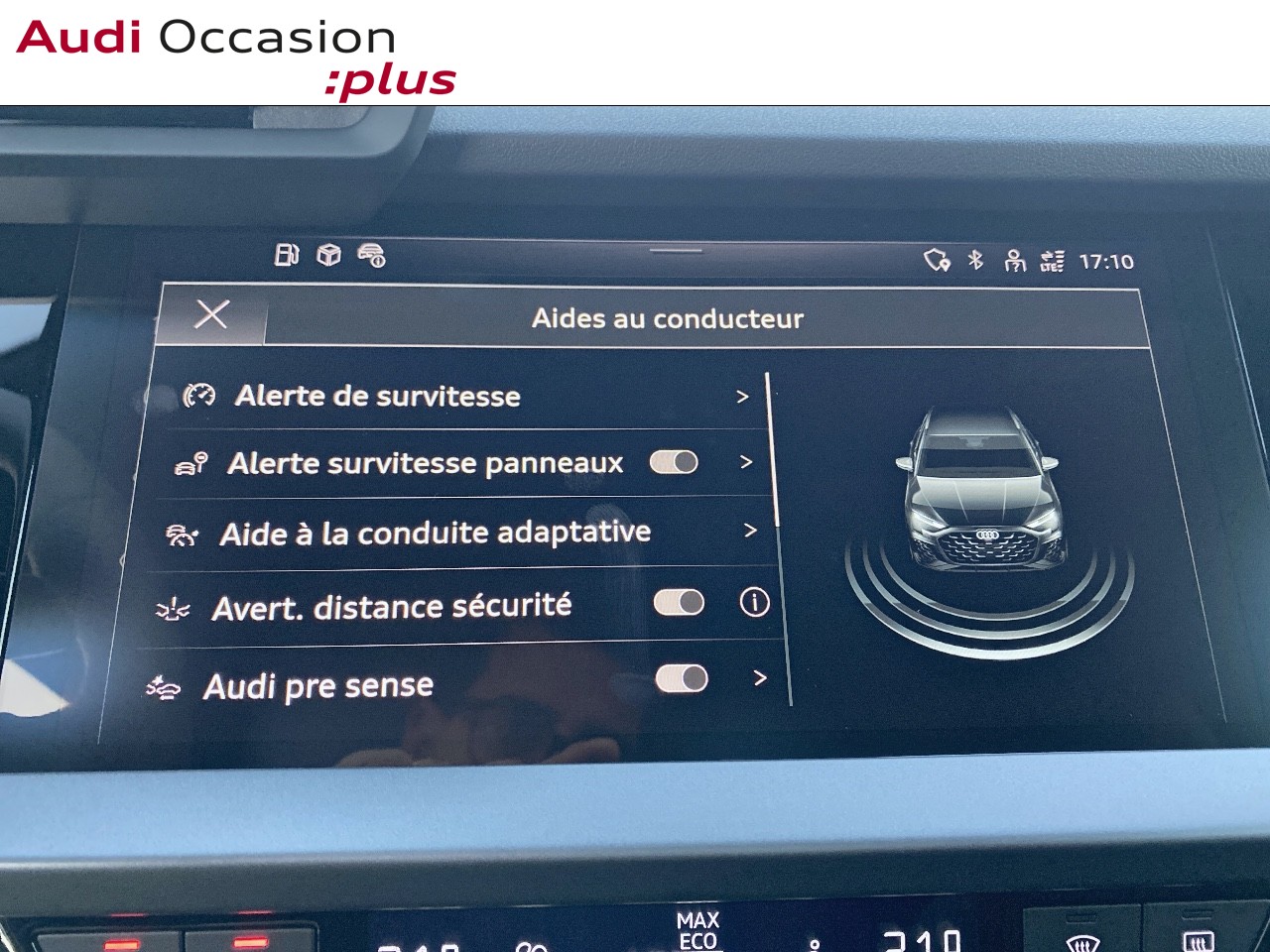 Voitures occasions Audi A3 Sportback S line Cesson-Sévigné