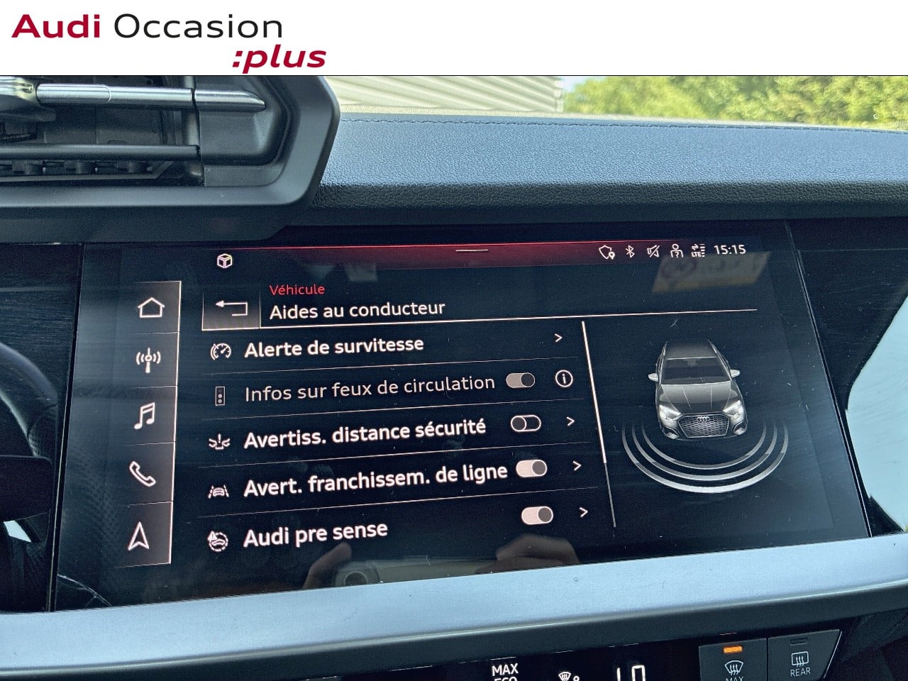 Voitures occasions Audi A3 Sportback S line Augny