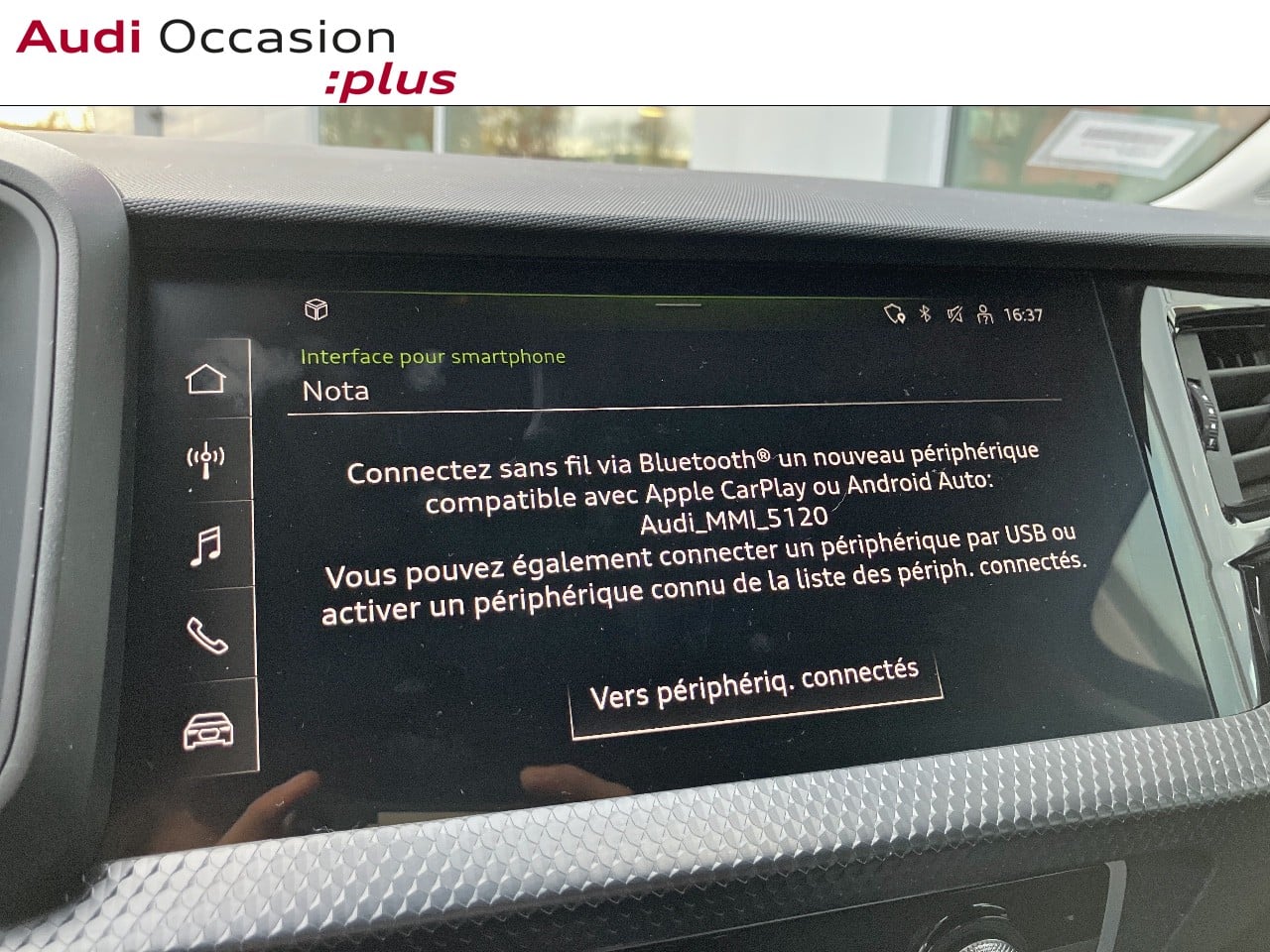 Voitures occasions Audi A1 Sportback S line Augny