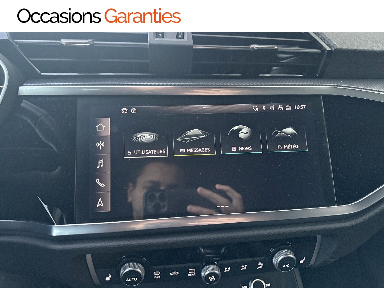 Voitures occasions Audi Q3 Sportback S line Paris