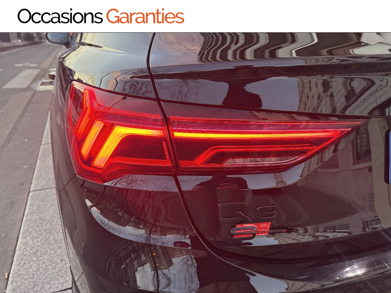 Voitures occasions Audi Q3 Sportback S line Paris