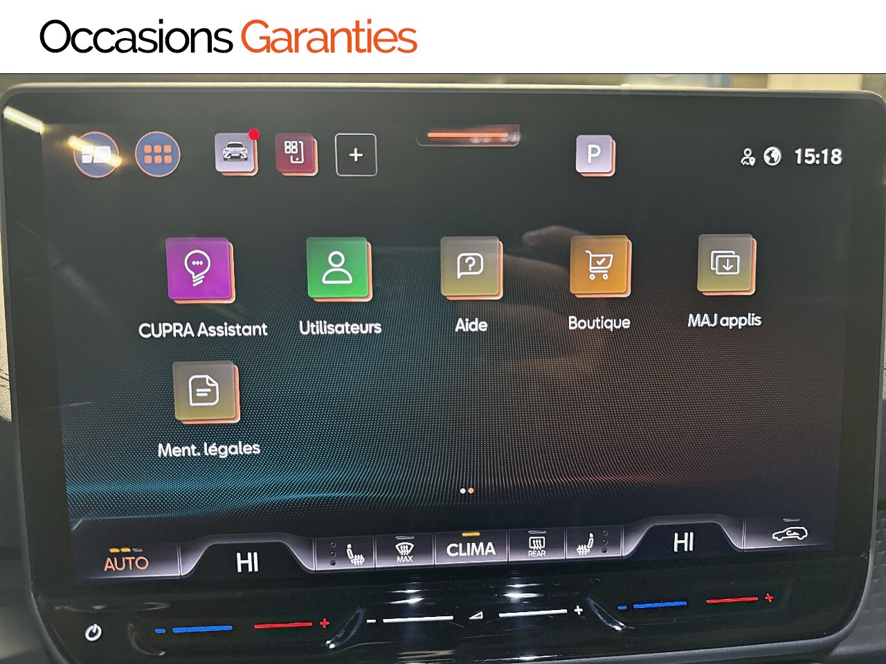 Voitures occasions CUPRA FORMENTOR V Paris