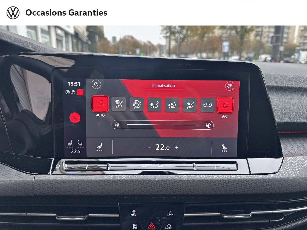 Voitures occasions VOLKSWAGEN GOLF GTI Clubsport Paris