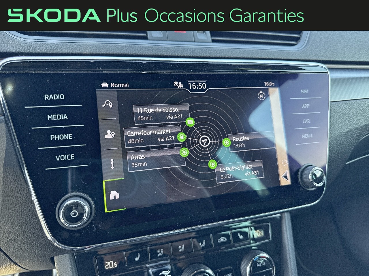 Voitures occasions ŠKODA Superb Combi Sportline Dechy