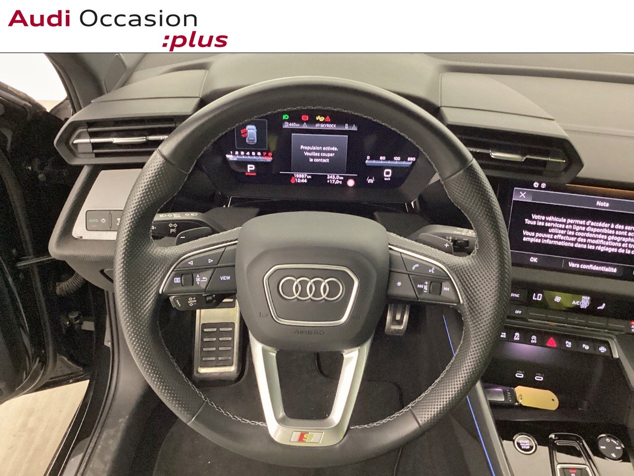 Voitures occasions Audi A3 Sportback S line Mougins