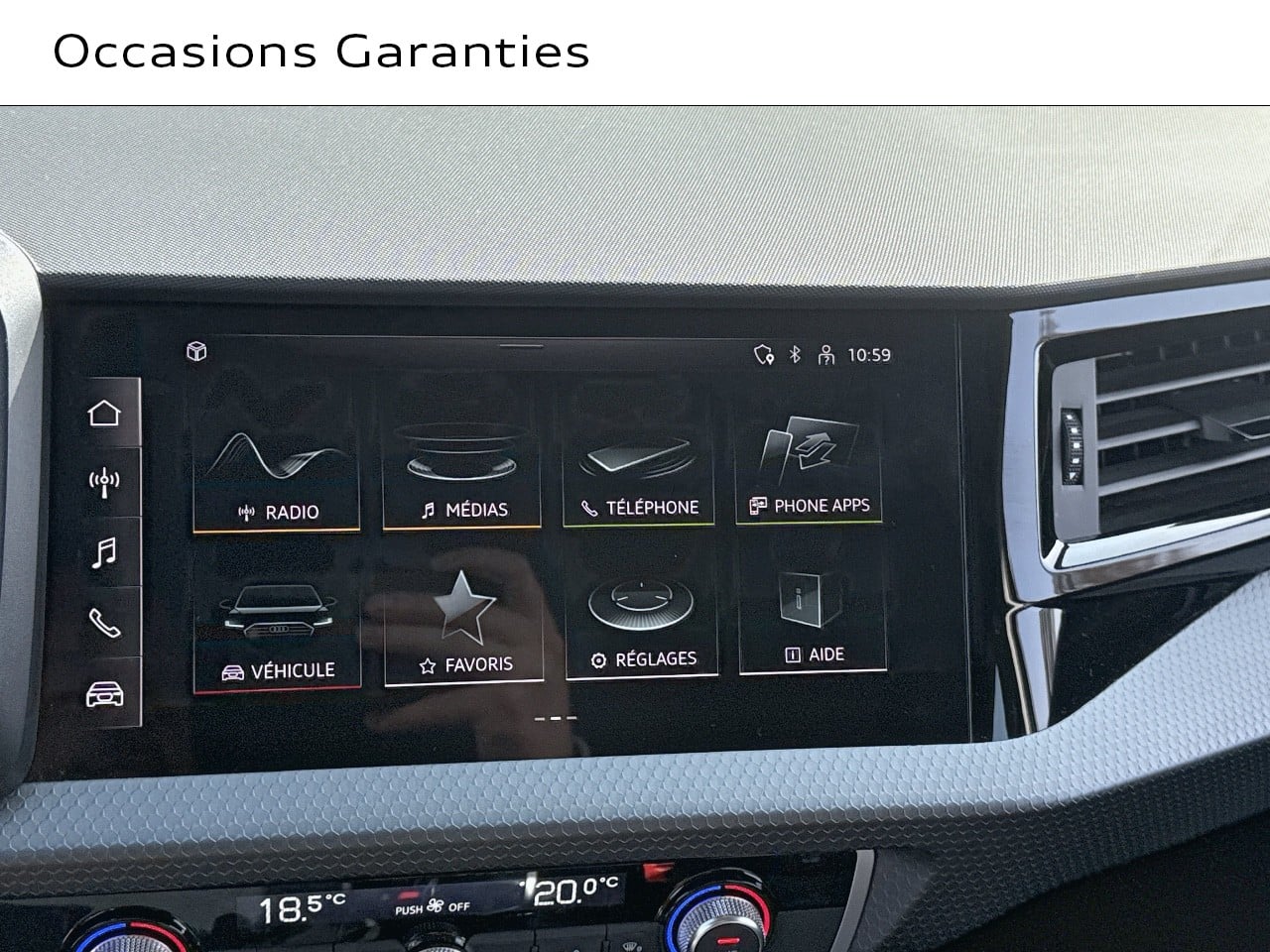 Voitures occasions Audi A1 Sportback Base Lens