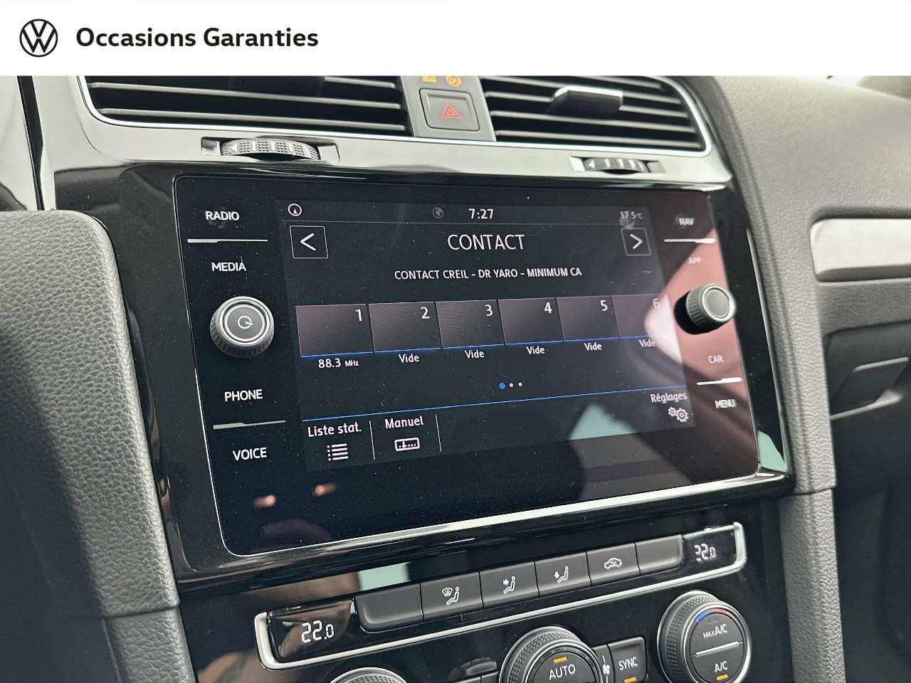 Voitures occasions VOLKSWAGEN GOLF Connect Villemomble