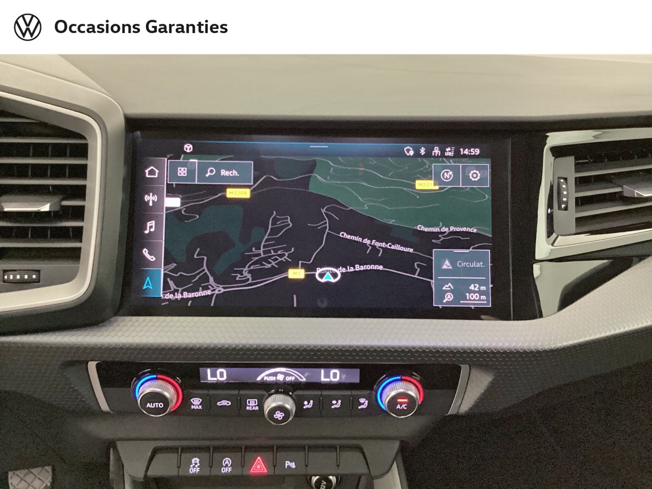 Voitures occasions Audi A1 Sportback Design luxe Nice