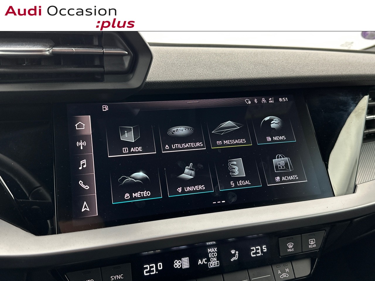 Voitures occasions Audi A3 Sportback Avus Vélizy-Villacoublay