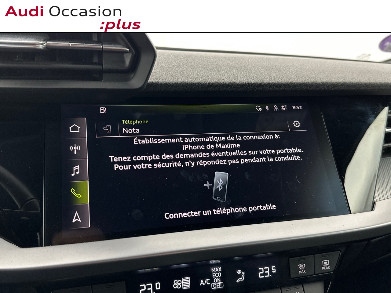 Voitures occasions Audi A3 Sportback Avus Vélizy-Villacoublay