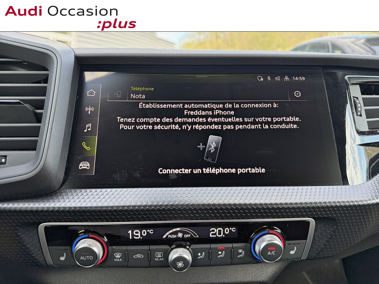 Voitures occasions Audi A1 Sportback S line Augny