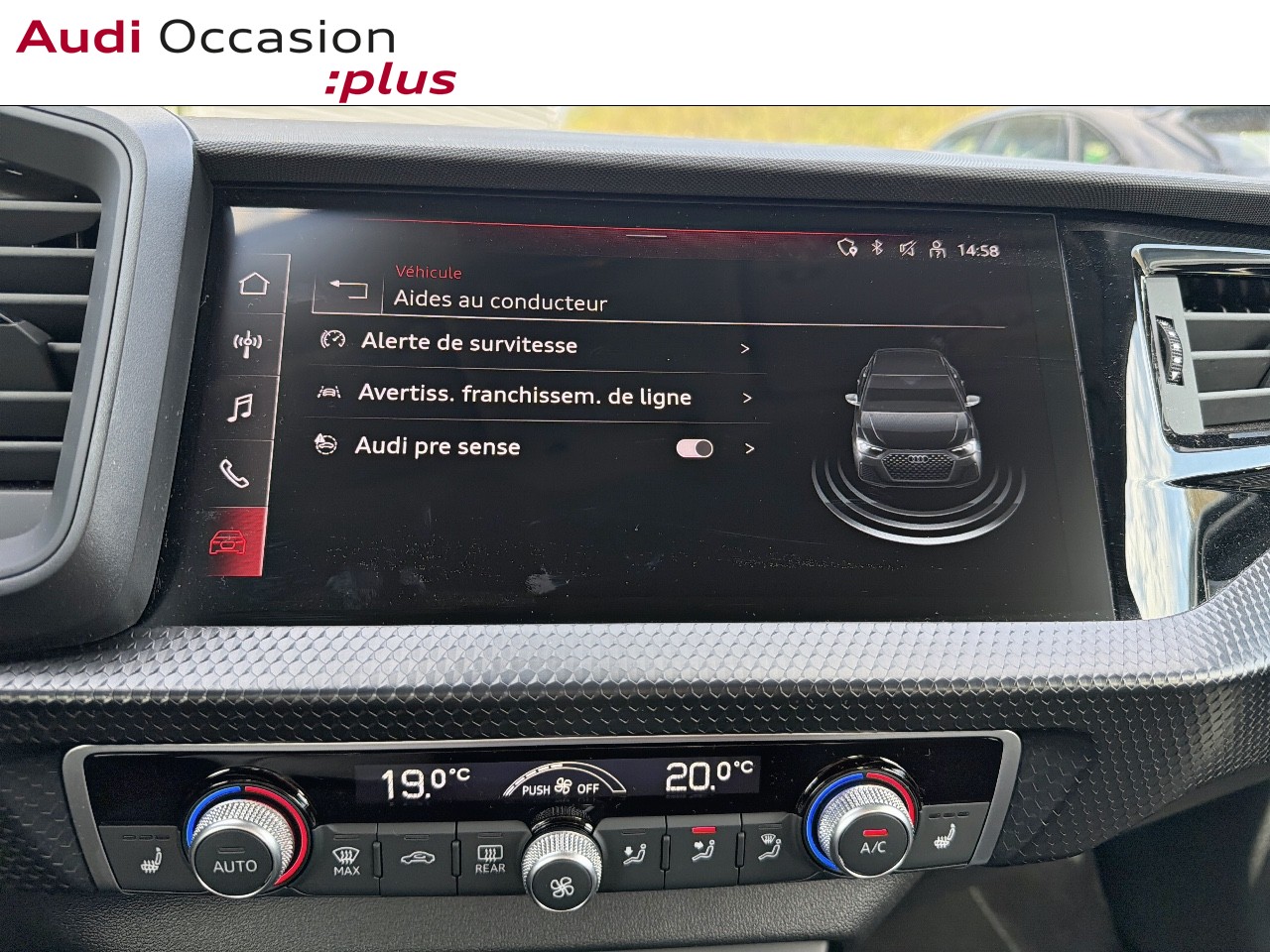 Voitures occasions Audi A1 Sportback S line Augny
