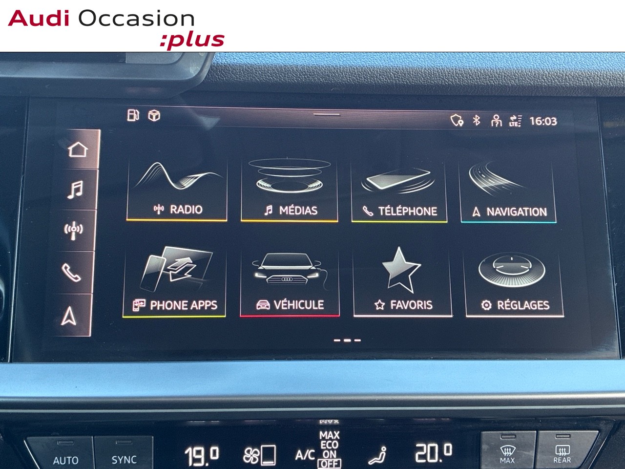 Voitures occasions Audi A3 Sportback Design Luxe Clermont-Ferrand