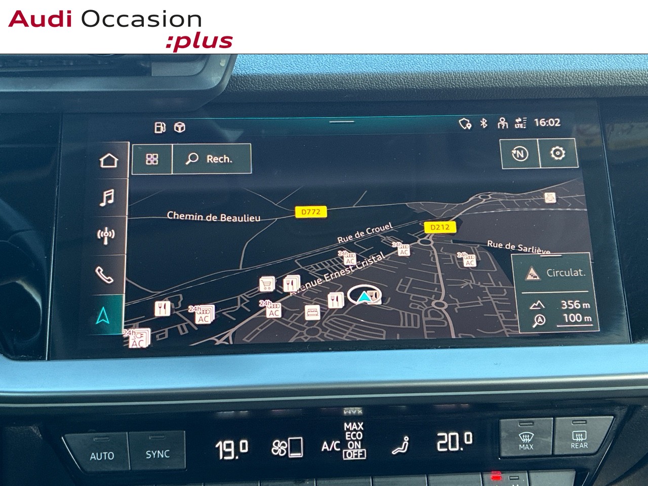 Voitures occasions Audi A3 Sportback Design Luxe Clermont-Ferrand