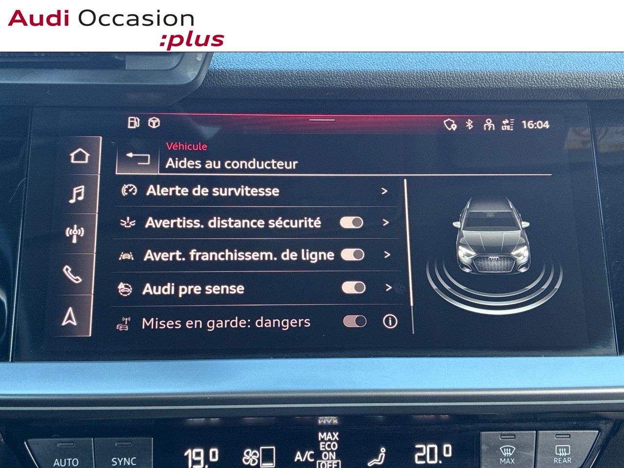 Voitures occasions Audi A3 Sportback Design Luxe Clermont-Ferrand