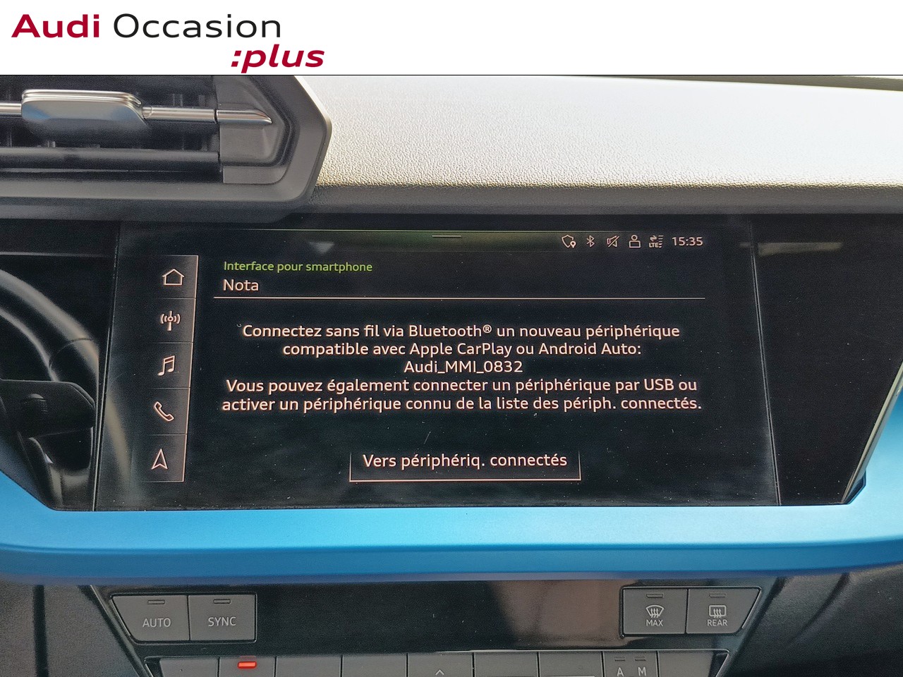 Voitures occasions Audi A3 Sportback Competition Laxou