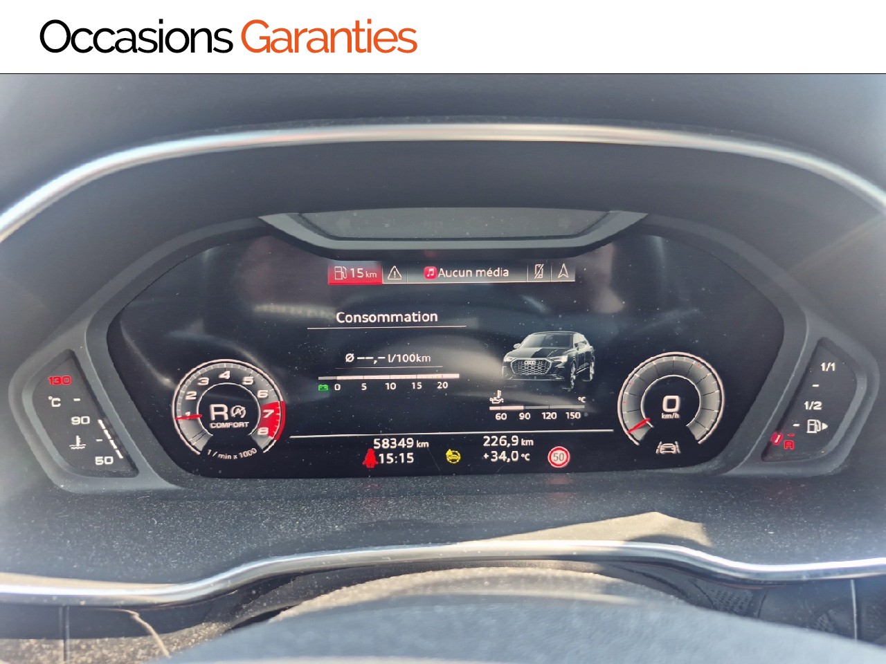 Voitures occasions Audi Q3 Sportback S line Bruay-la-Buissière