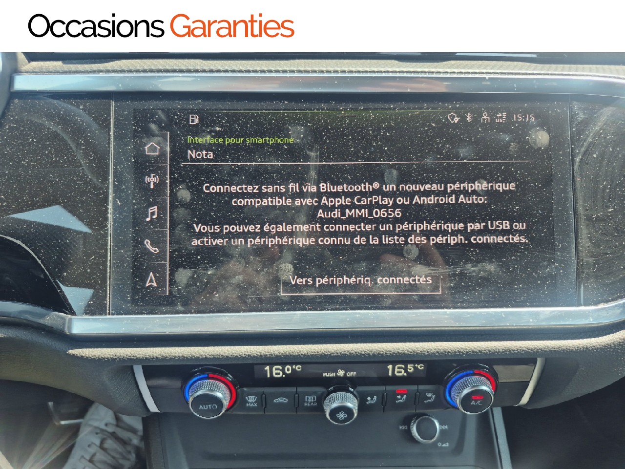 Voitures occasions Audi Q3 Sportback S line Bruay-la-Buissière