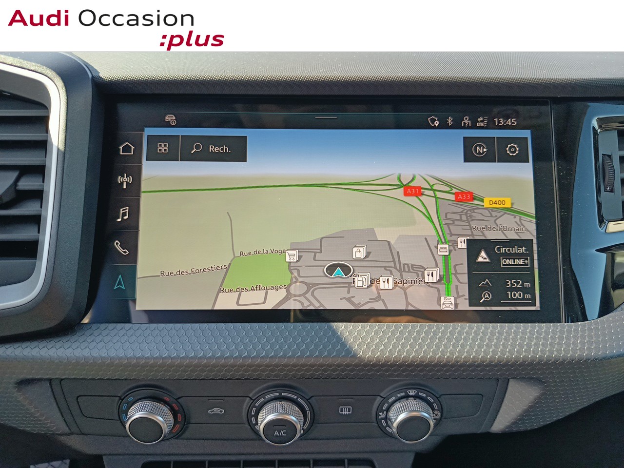 Voitures occasions Audi A1 Sportback Design Laxou