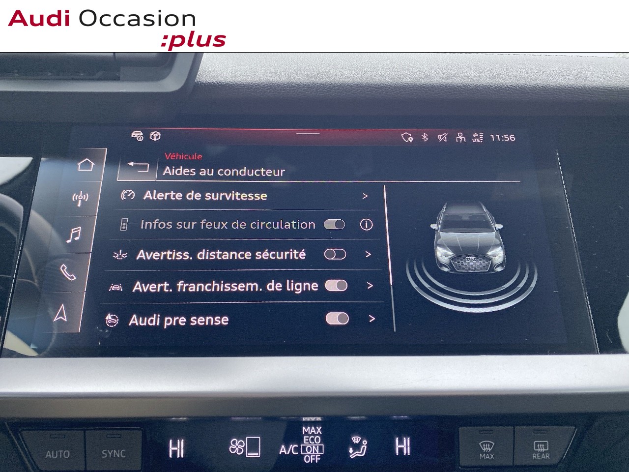 Voitures occasions Audi A3 Sportback S line Cesson-Sévigné