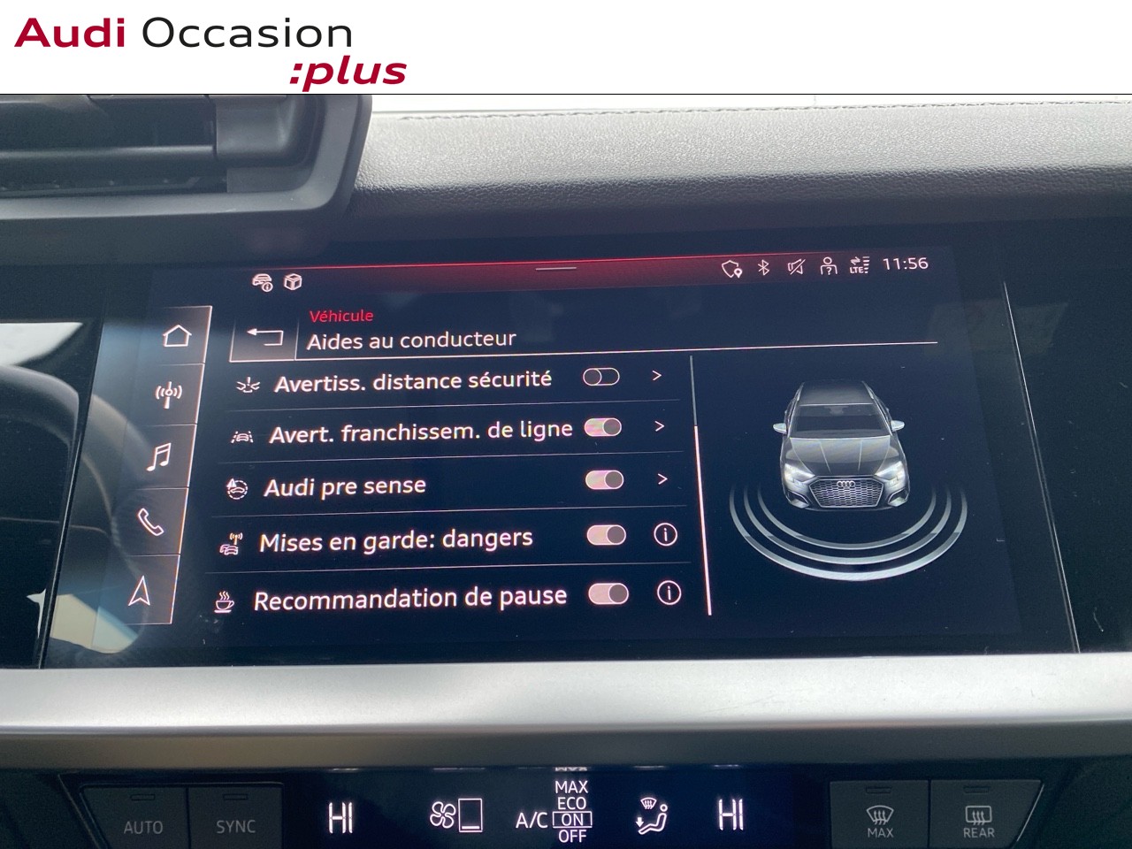 Voitures occasions Audi A3 Sportback S line Cesson-Sévigné