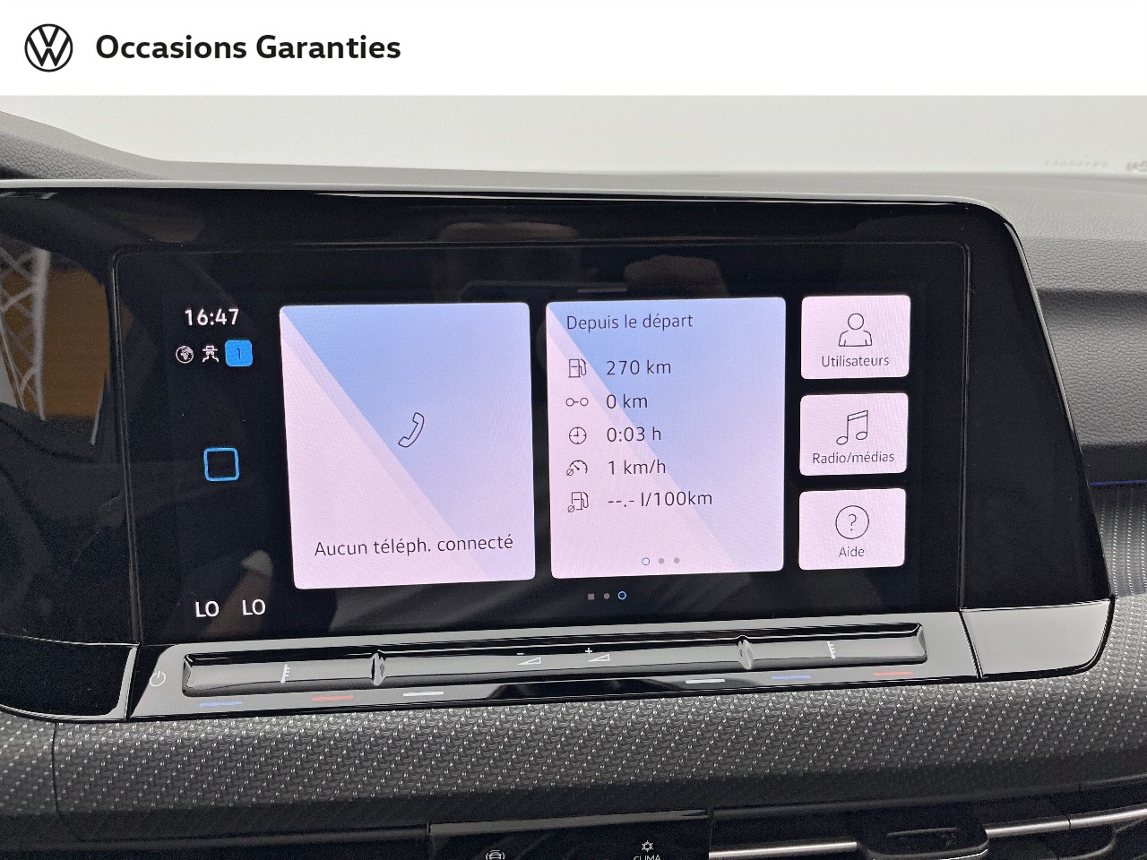 Voitures occasions VOLKSWAGEN GOLF R-Line Orvault