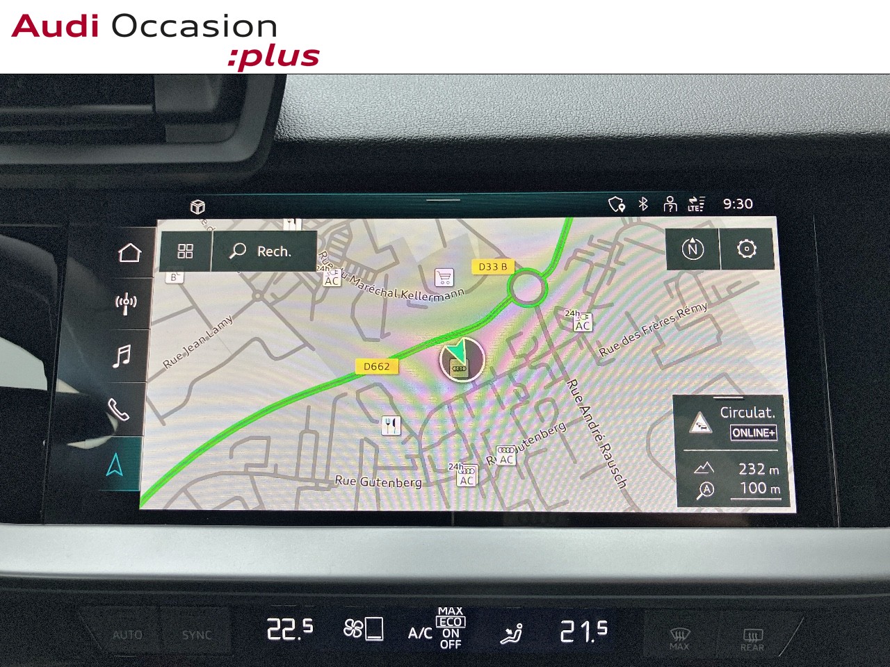 Voitures occasions Audi A3 Sportback S line Sarreguemines