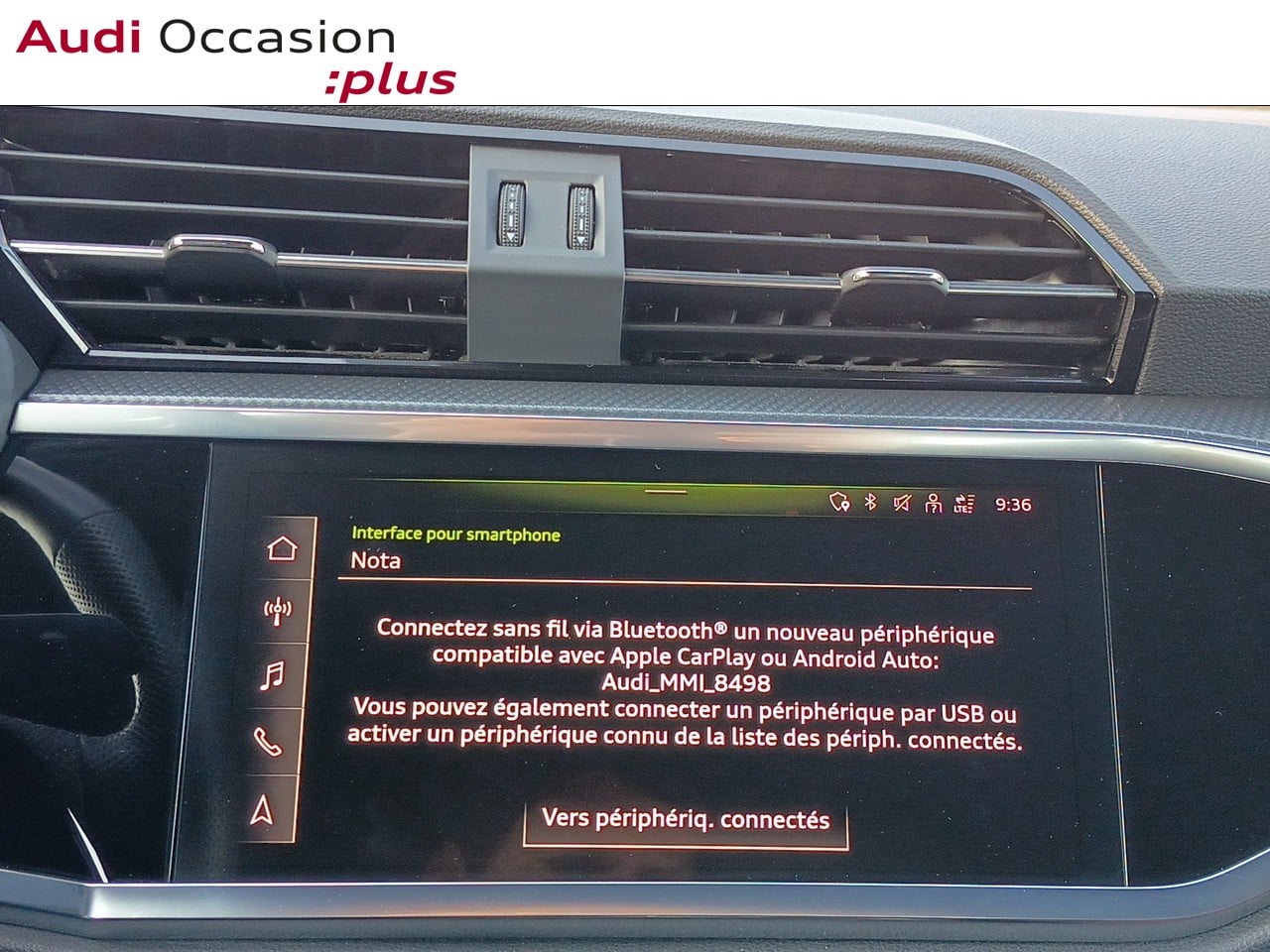 Voitures occasions Audi Q3 Sportback S line Laxou