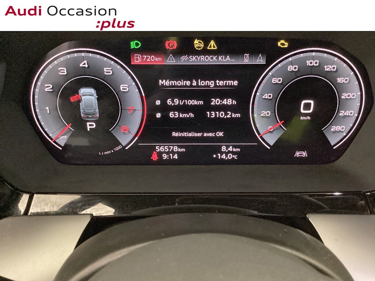 Voitures occasions Audi A3 Sportback S line Mougins