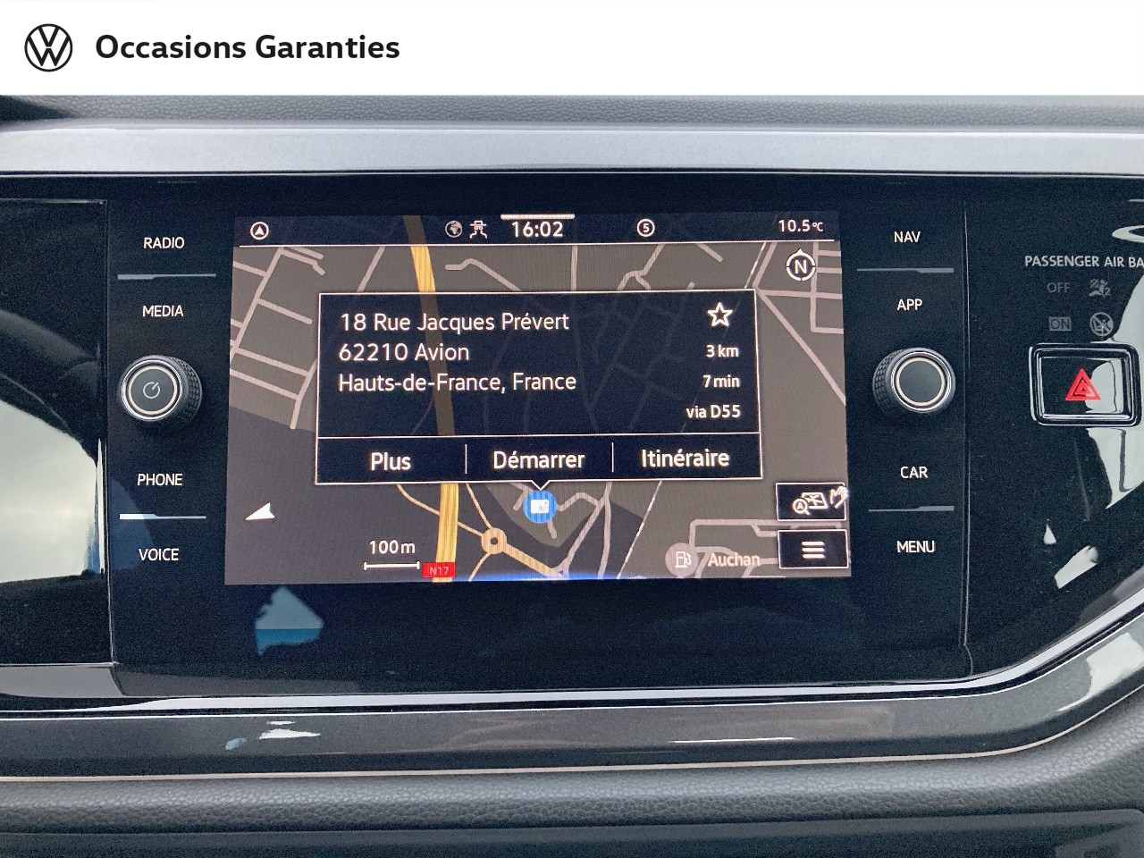 Voitures occasions VOLKSWAGEN POLO Style Lens