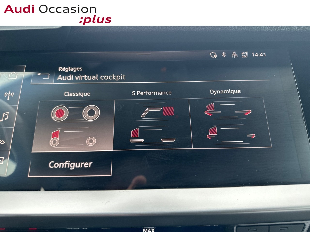 Voitures occasions Audi A3 Sportback S line Augny