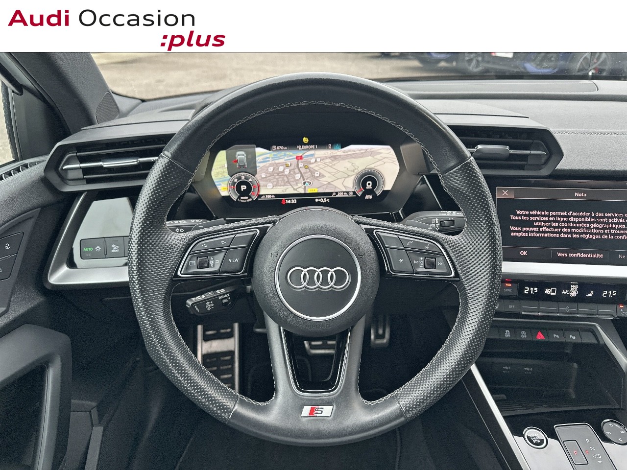 Voitures occasions Audi A3 Sportback S line Augny