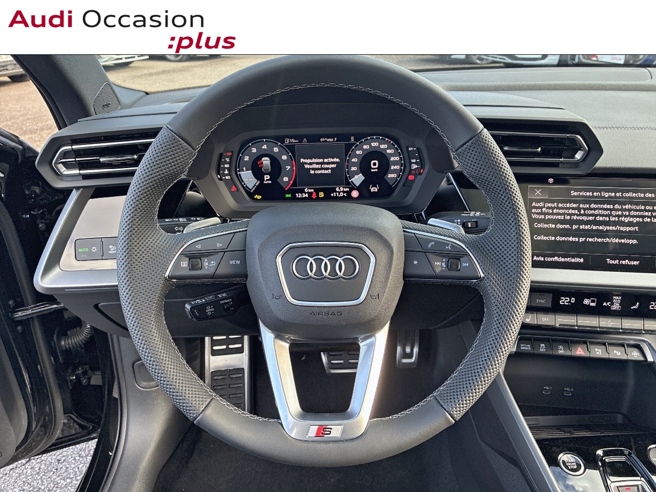 Voitures occasions Audi A3 Sportback S line Augny
