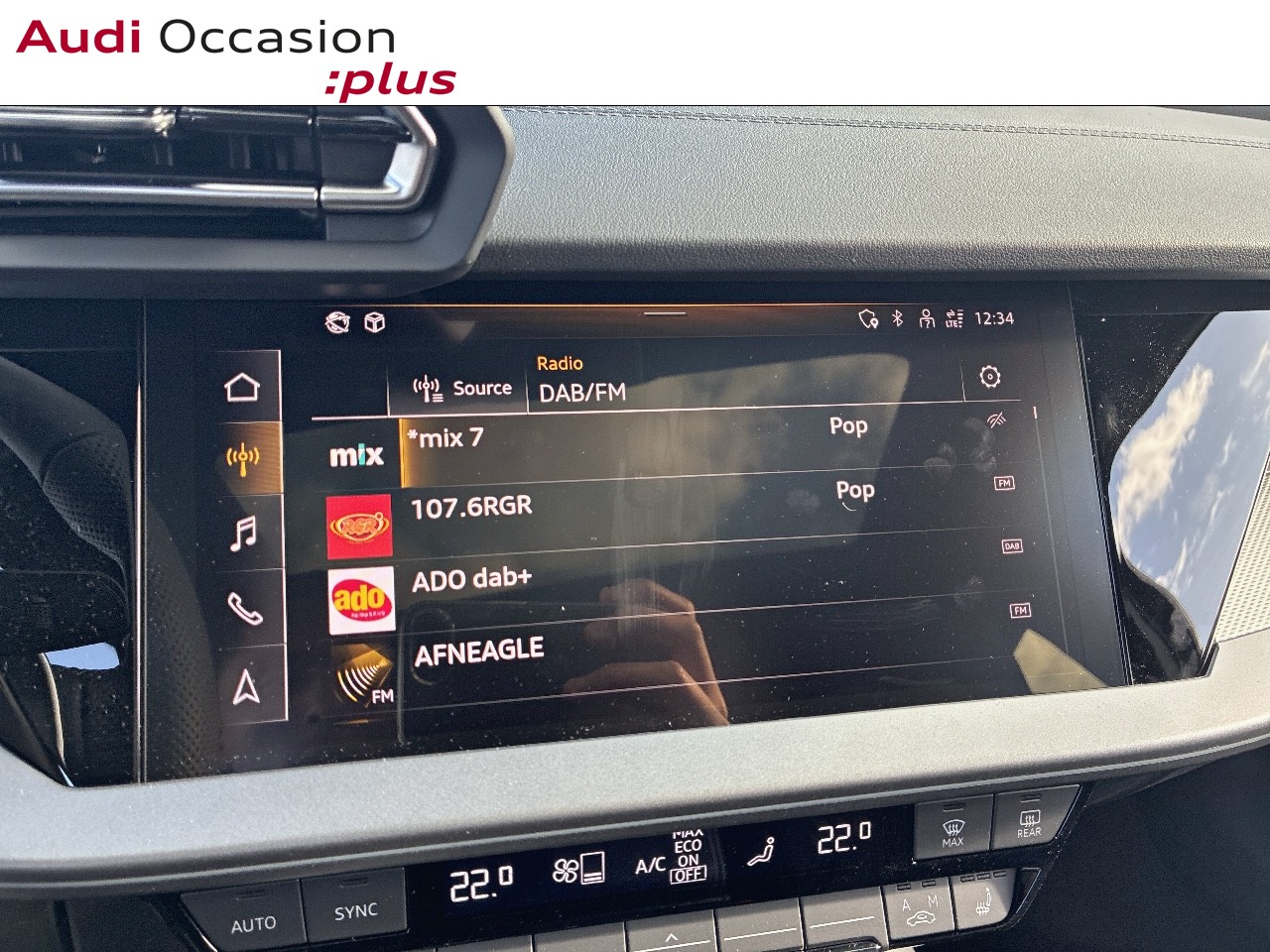 Voitures occasions Audi A3 Sportback S line Augny