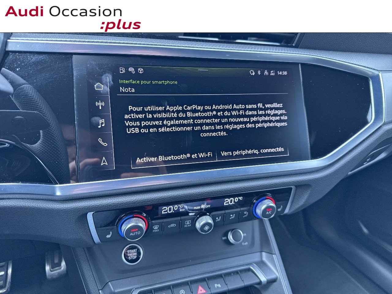 Voitures occasions Audi Q3 Sportback Black Edition Rivery