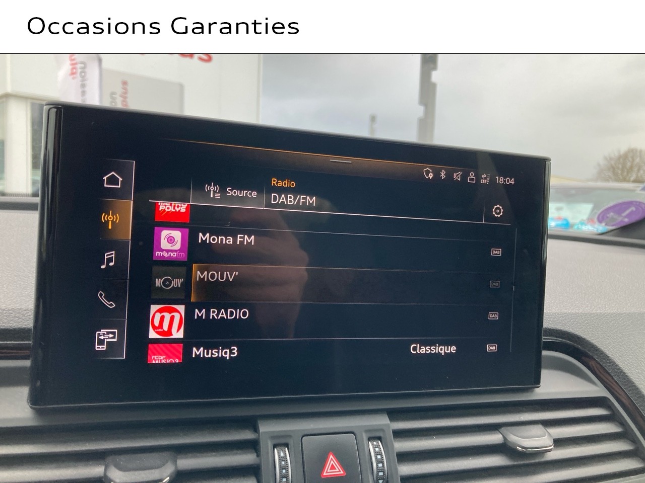 Voitures occasions Audi Q5 Sportback S line Lens