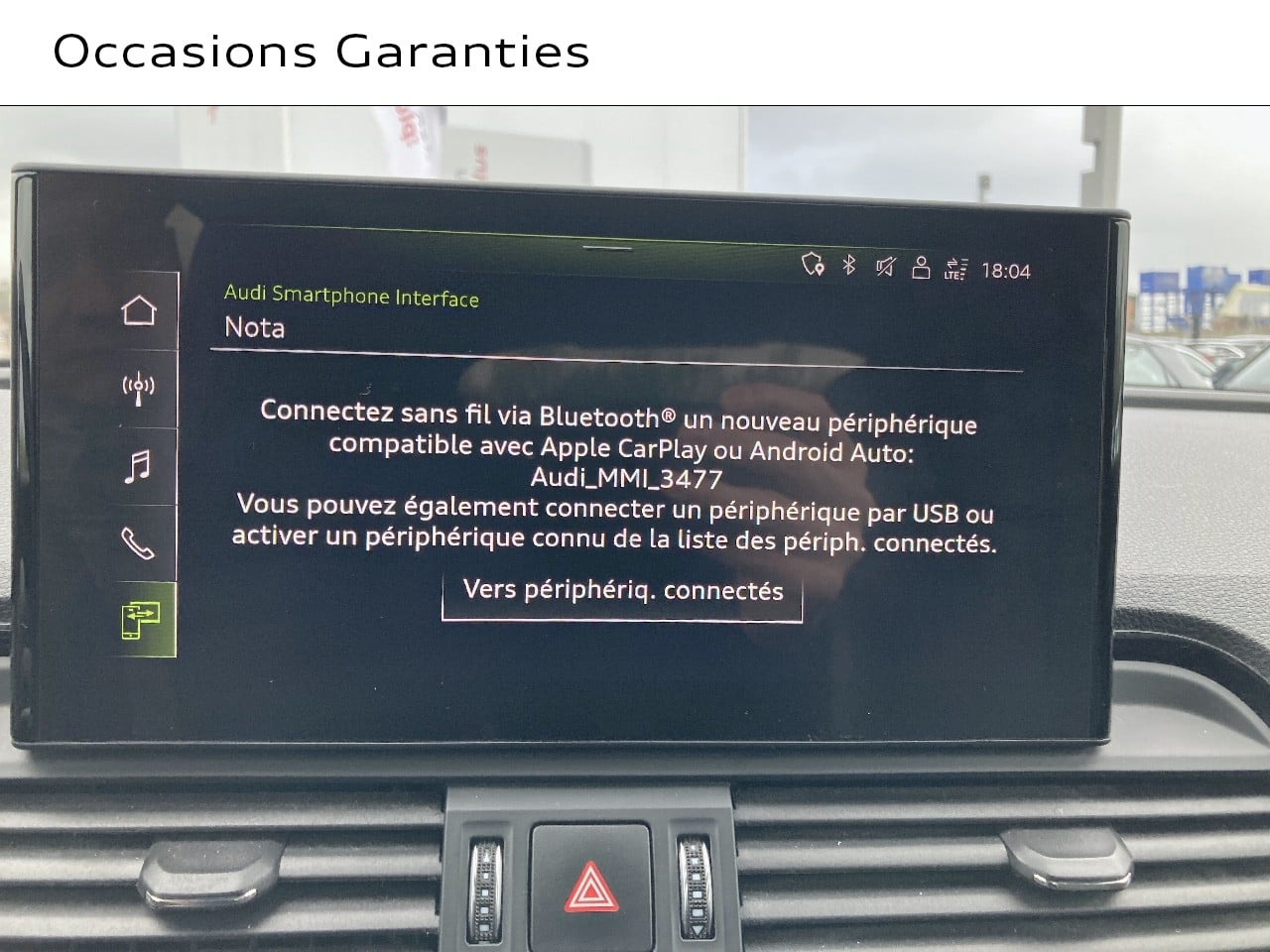 Voitures occasions Audi Q5 Sportback S line Bruay-la-Buissière