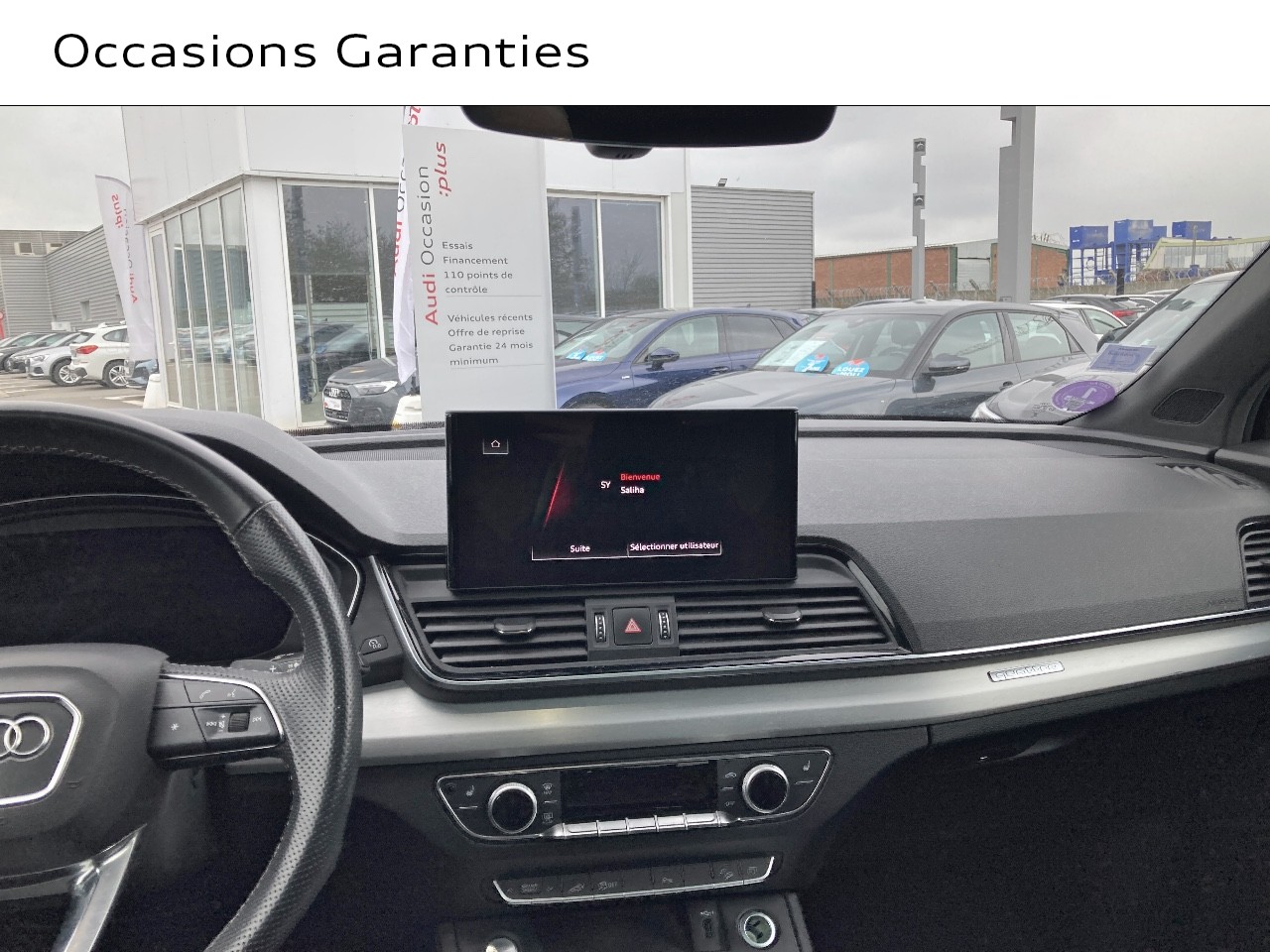 Voitures occasions Audi Q5 Sportback S line Lens