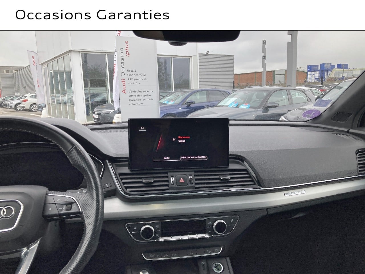 Voitures occasions Audi Q5 Sportback S line Lens