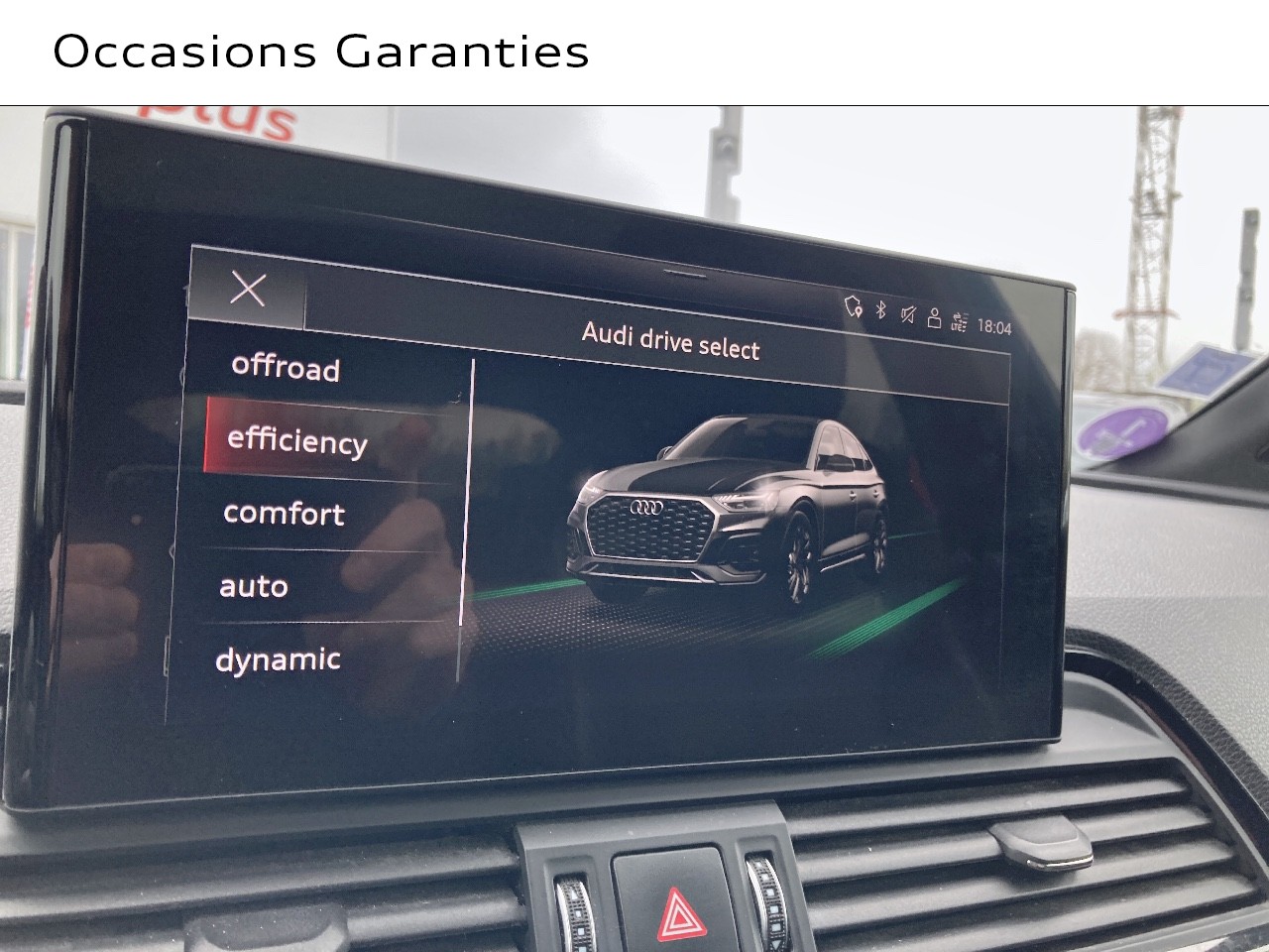 Voitures occasions Audi Q5 Sportback S line Lens