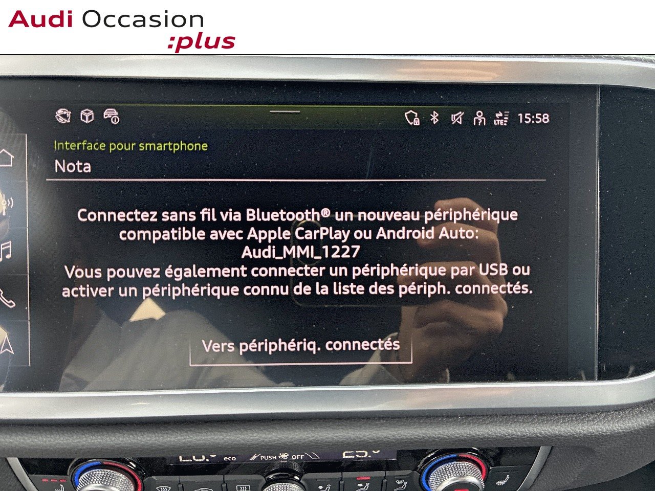 Voitures occasions Audi Q3 Sportback S line Augny