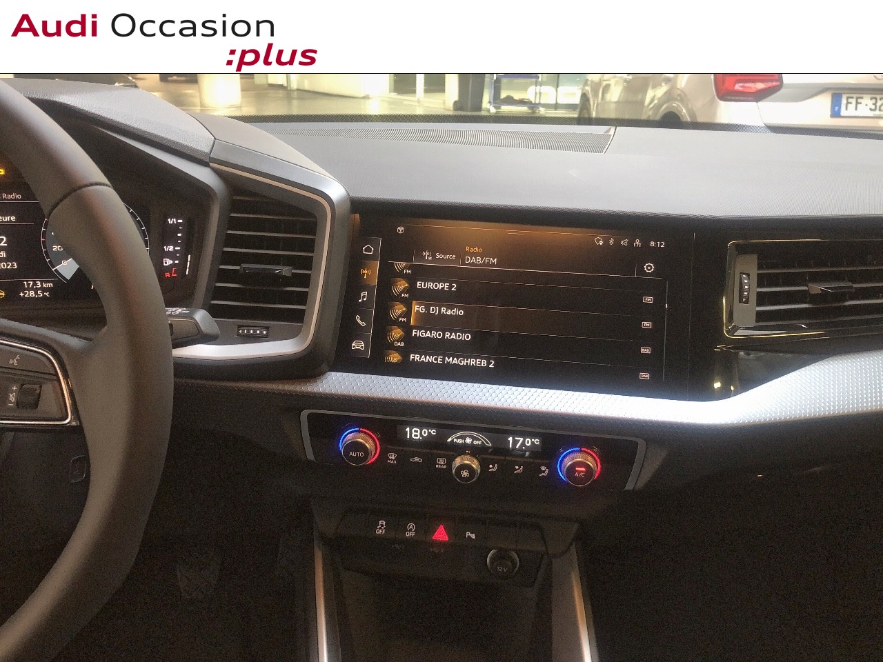 Voitures occasions Audi A1 Sportback Advanced Nice